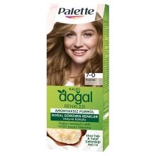 Palette Doğal Renkler Amonyaksız 7-0 Kumral x10