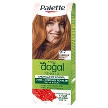Palette Doğal Renkler Amonyaksız 9-7 Doğal Açık Bakır x10