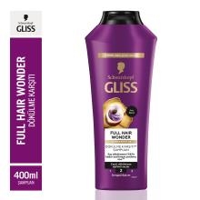 GLISS ŞAMPUAN 400ML FULL HAIR WONDER x12